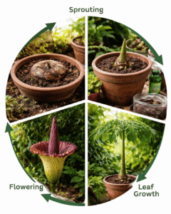 How to Grow Amorphophallus at Home - Titanum Seeds