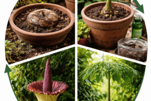 How to Grow Amorphophallus at Home – Titanum Seeds